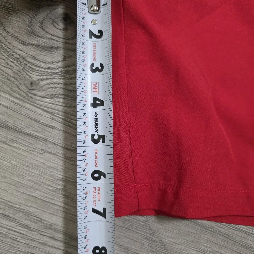 Champion Athletic Swim Trunks Men's Size XL Red Pockets Lined Logo